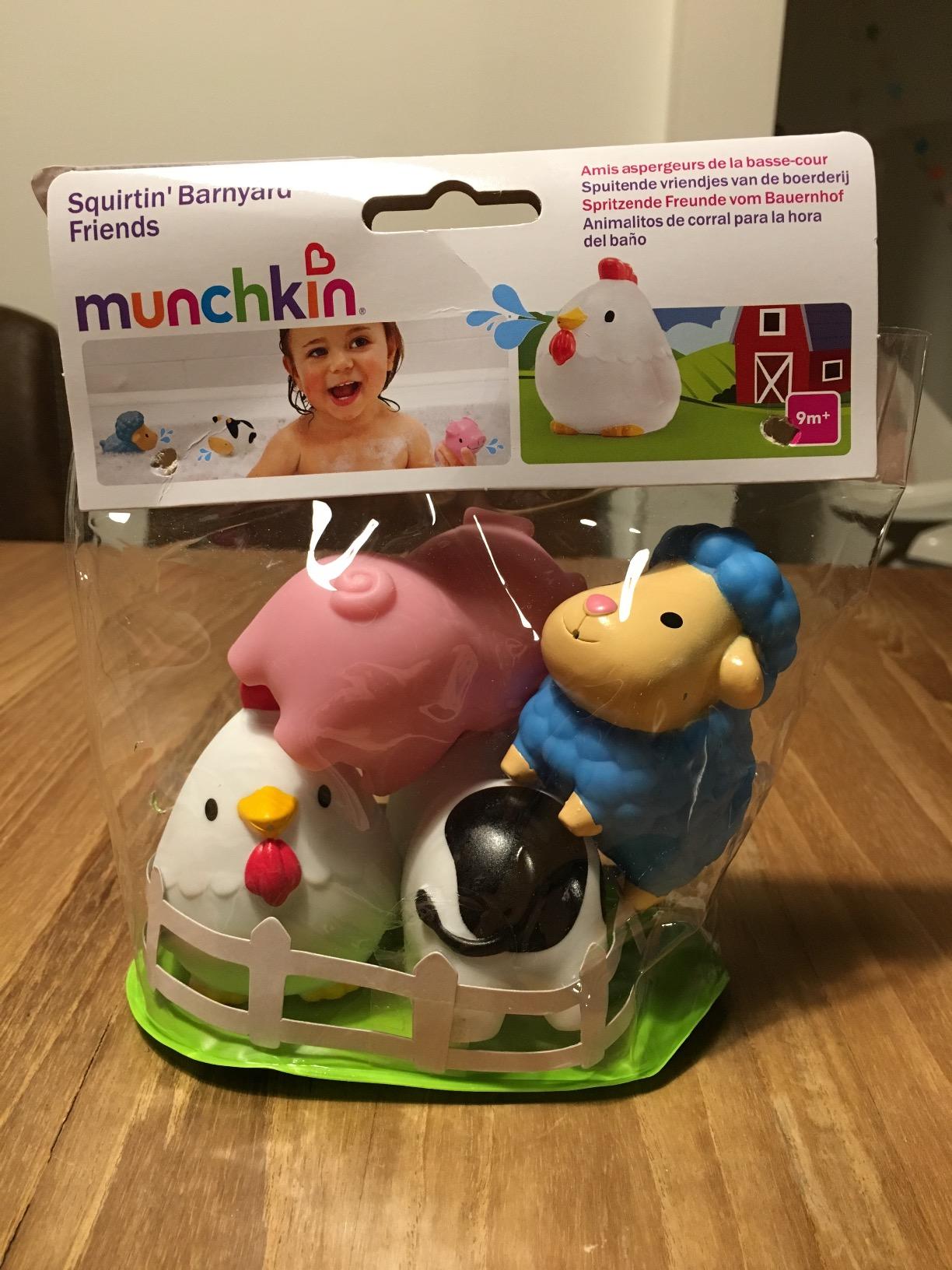 Quatre adorables petits animaux
