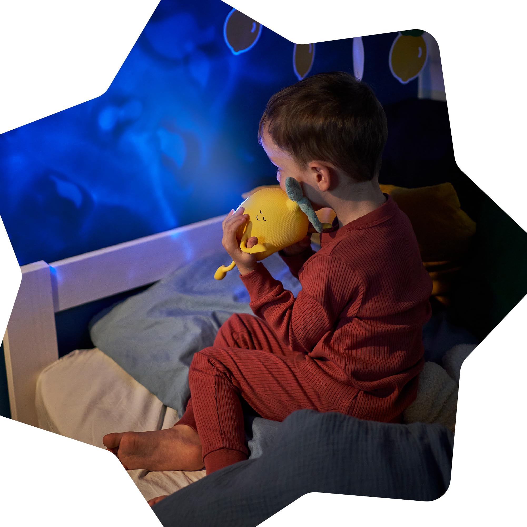 badabulle-basile-veilleuse-b-b-projection-en-silicone-souple-5-berceuses-2-bruit image 4
