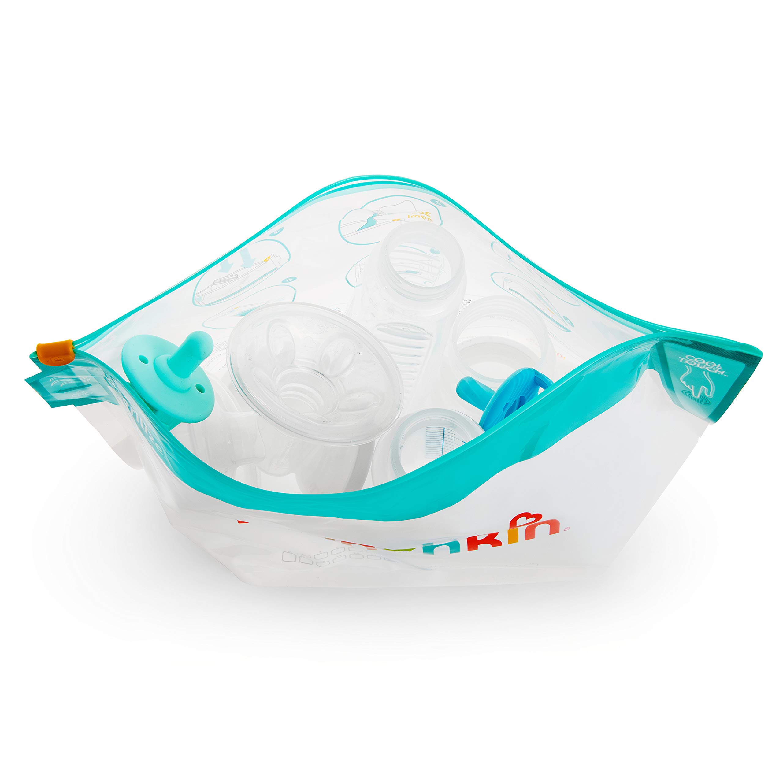 munchkin-latch-sachets-de-st-rilisation-micro-ondes-180-utilisations-6-sachets-x image 2