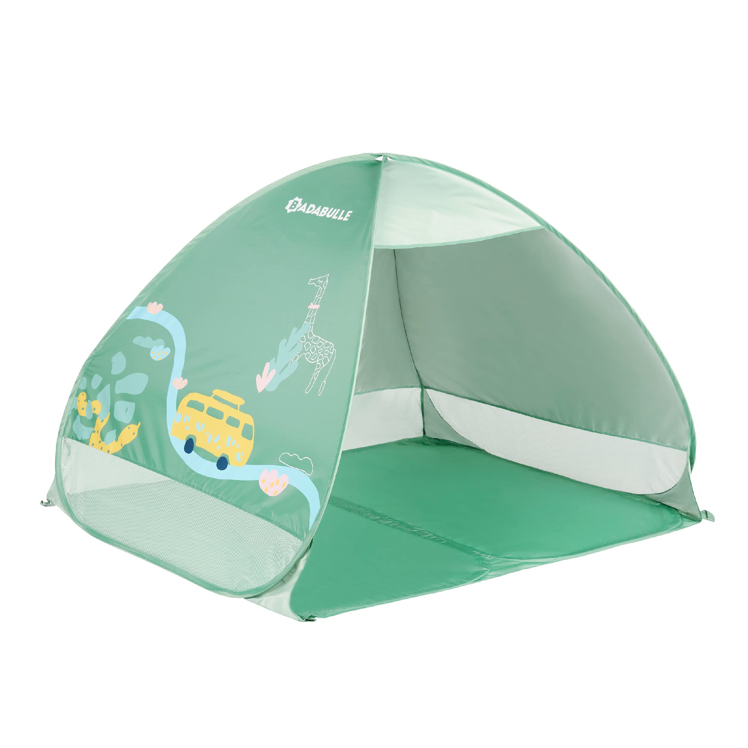 badabulle-tente-anti-uv-b-b-pop-up-fps-50-grande-tente-de-plage-125-x-100-x-85-c image 1