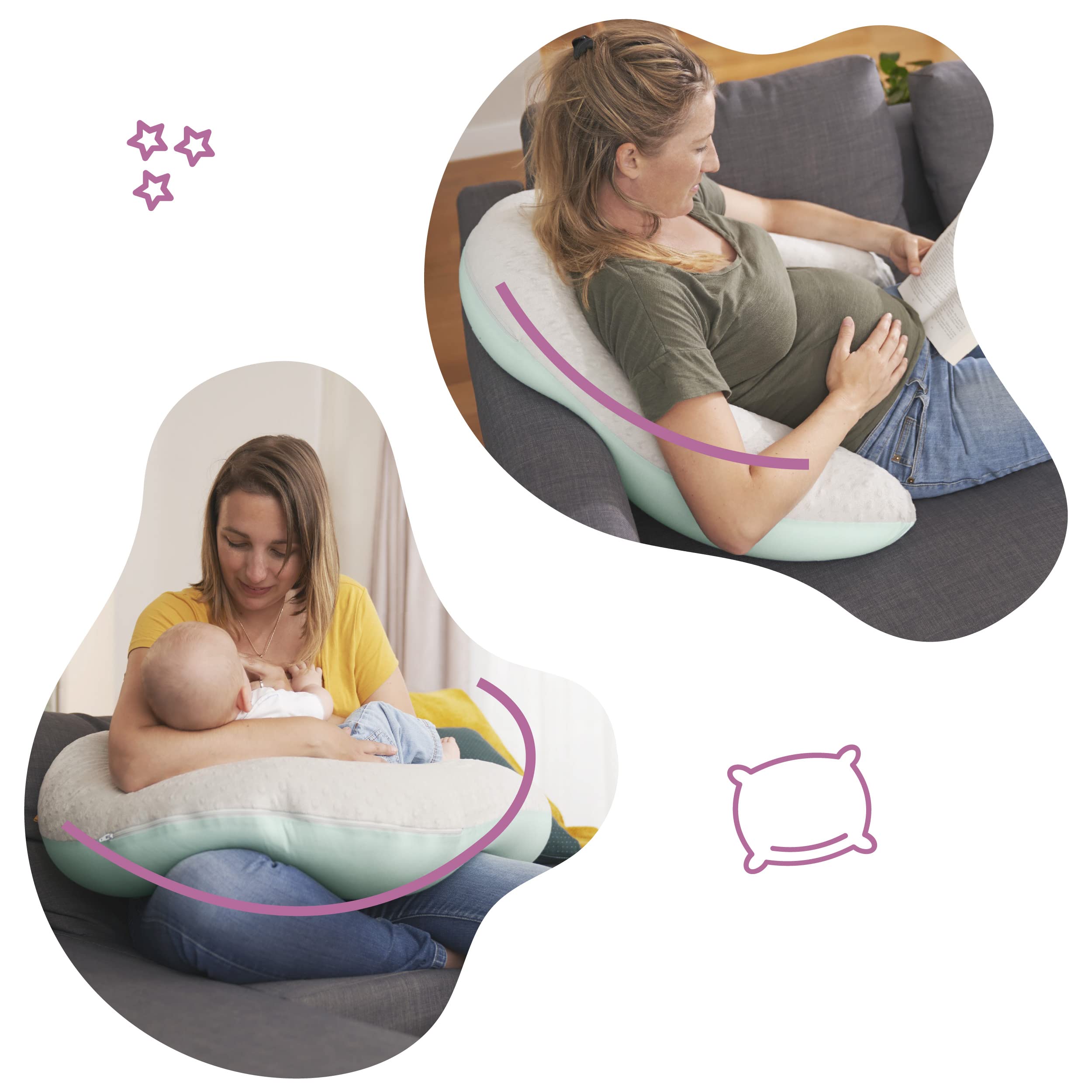 badabulle-coussin-d-allaitement-volutif-fluffy-coussin-de-grossesse-et-allaiteme image 5