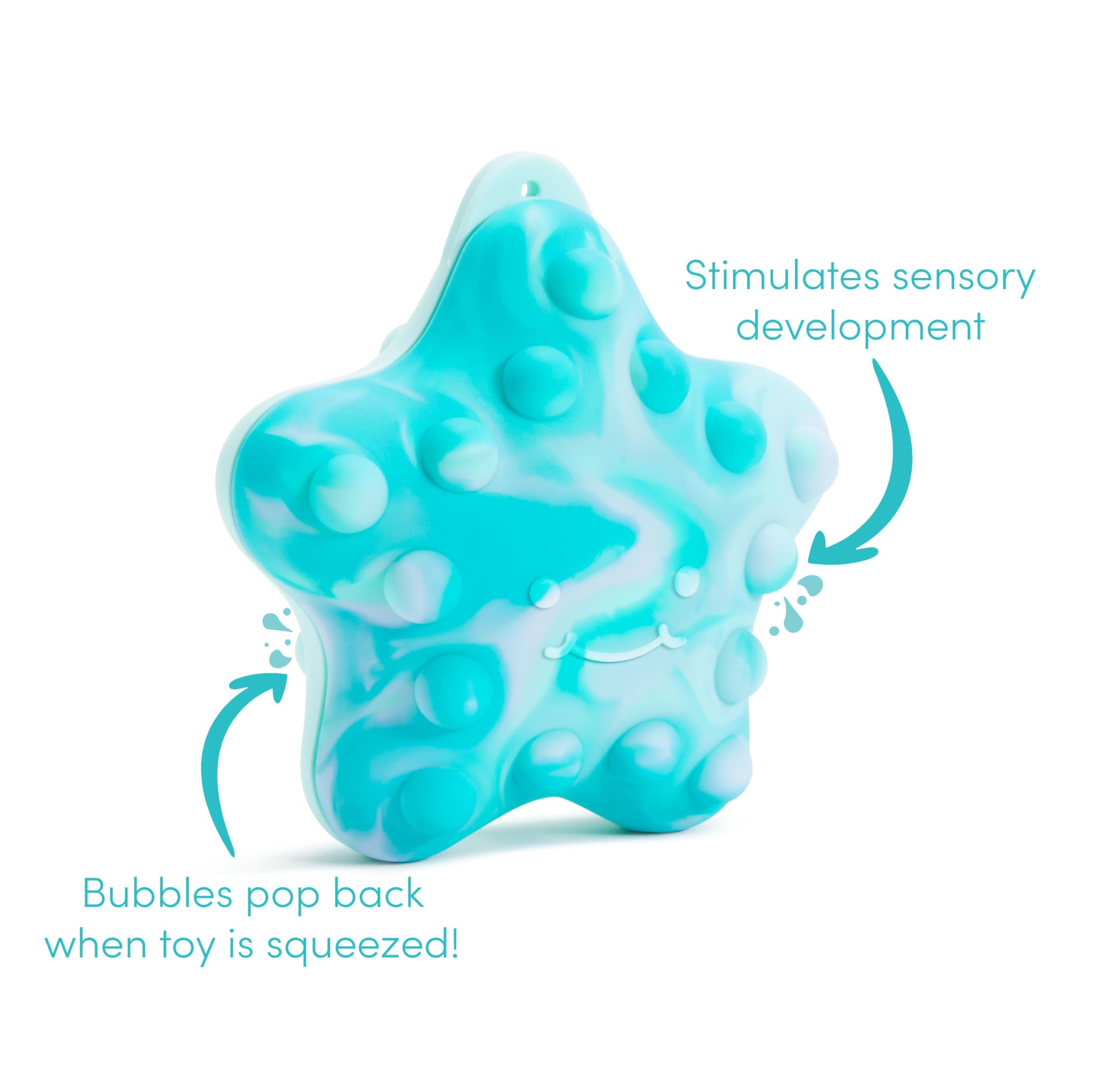 munchkin-pop-squish-jouet-de-bain-sensoriel-anti-moisissure-sans-trous-fidget-to image 3