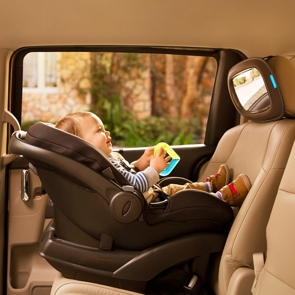 munchkin-miroir-de-si-ge-auto-in-sight-grand-angle-incassable-pour-b-b-face-l-ar image 2