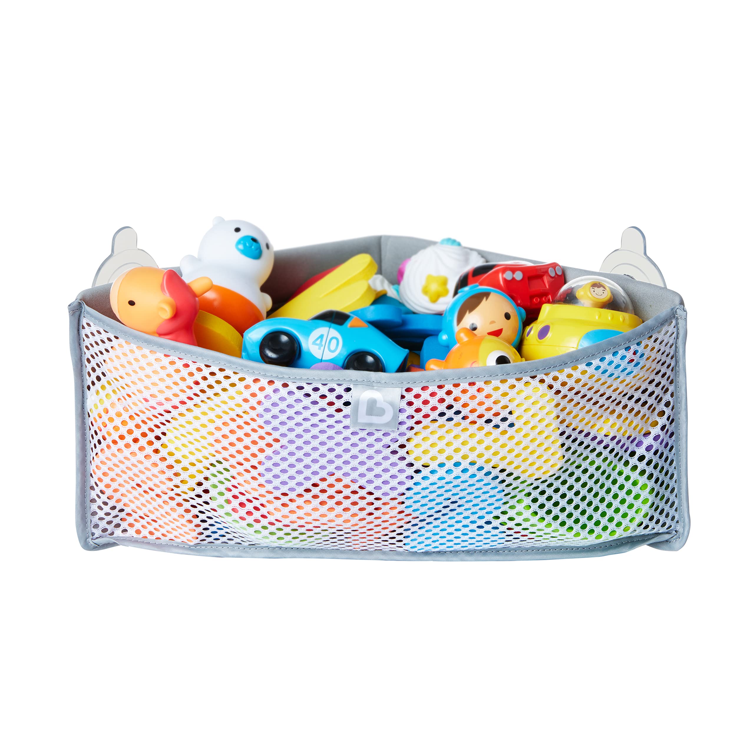 munchkin-high-n-dry-filet-de-rangement-d-angle-pour-jouets-de-bain-avec-ventouse image 1