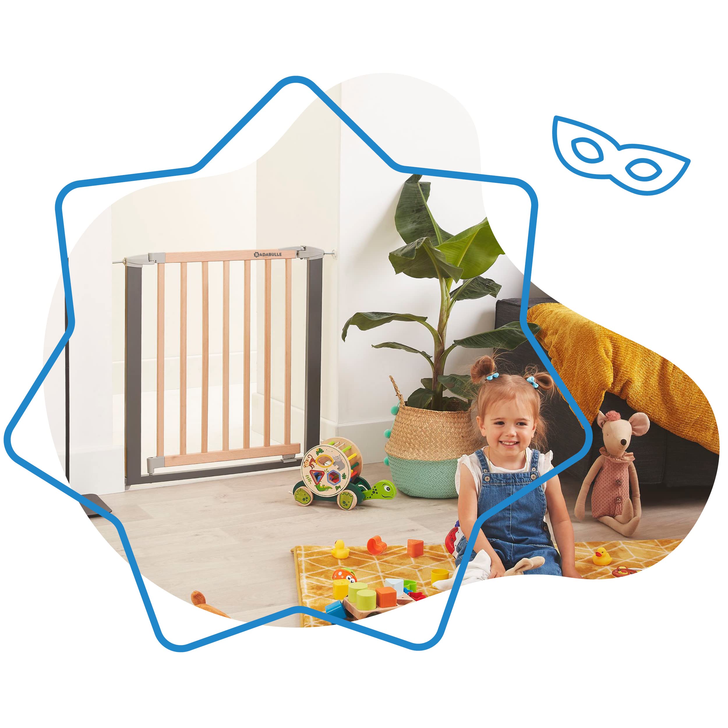 badabulle-safe-lock-barri-re-de-s-curit-enfant-sans-per-age-extensible-73-81-5-c image 2