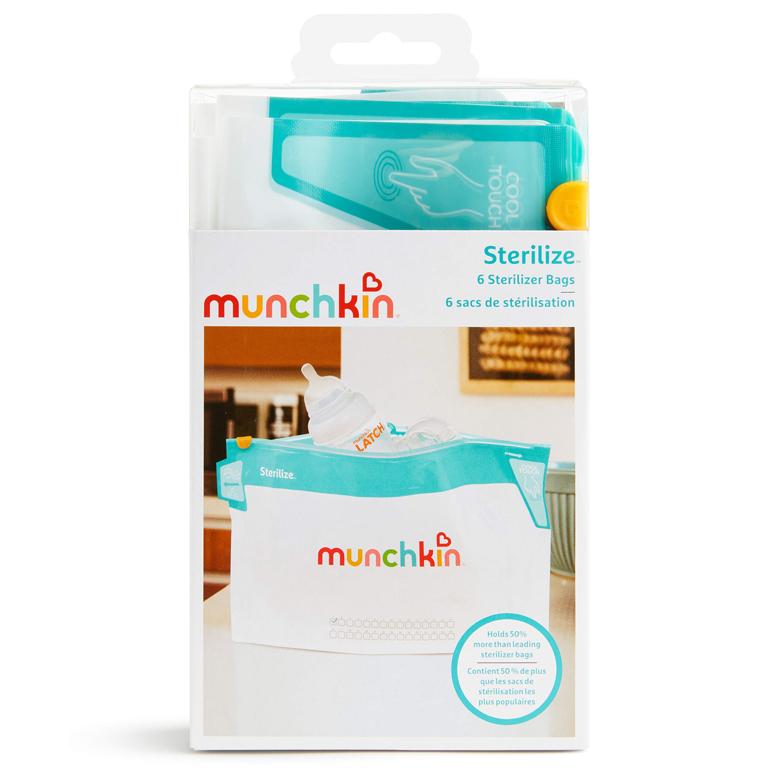 munchkin-latch-sachets-de-st-rilisation-micro-ondes-180-utilisations-6-sachets-x image 7