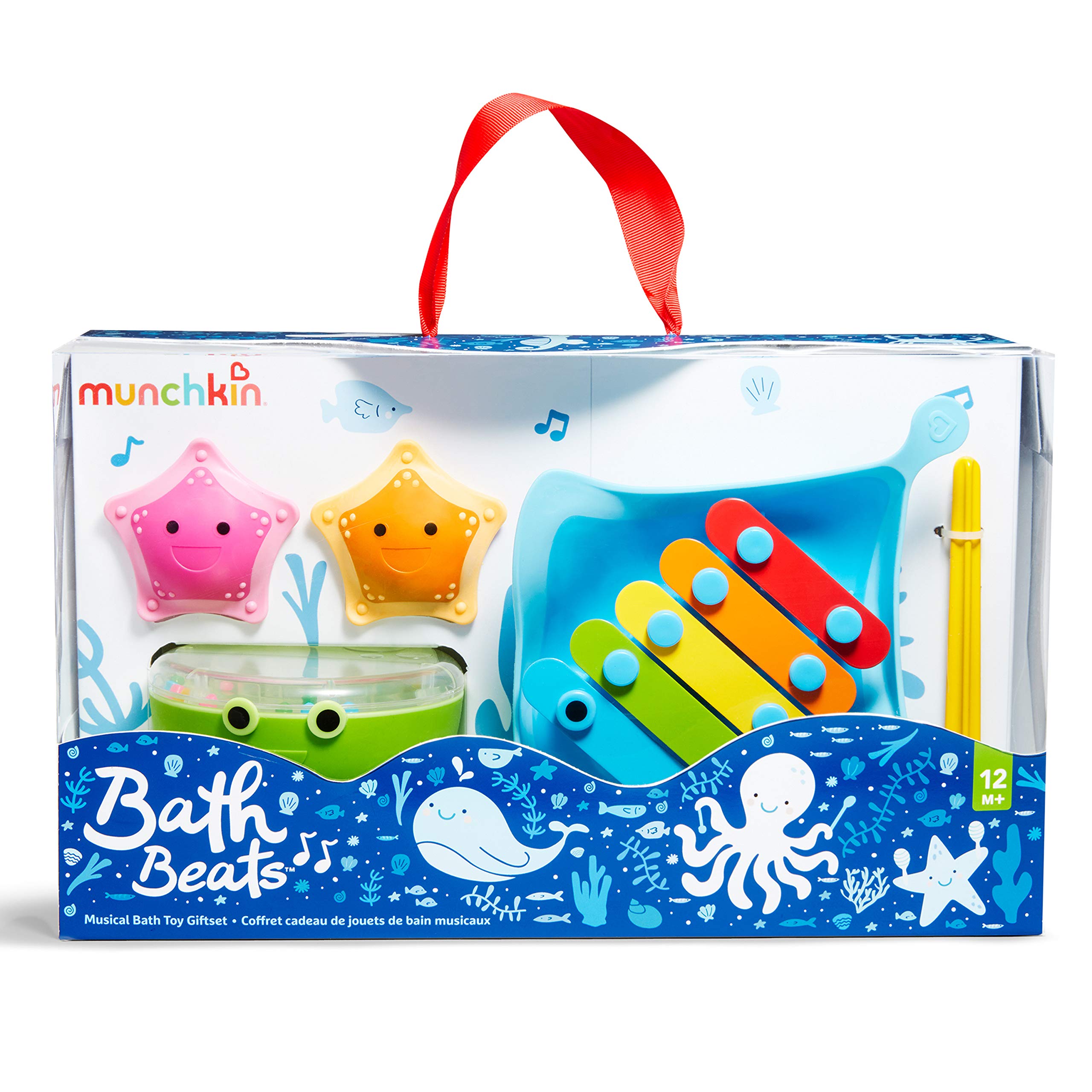 munchkin-coffret-de-jouets-de-bain-musicaux-xylophone-raie-tambour-pieuvre-et-ma image 7
