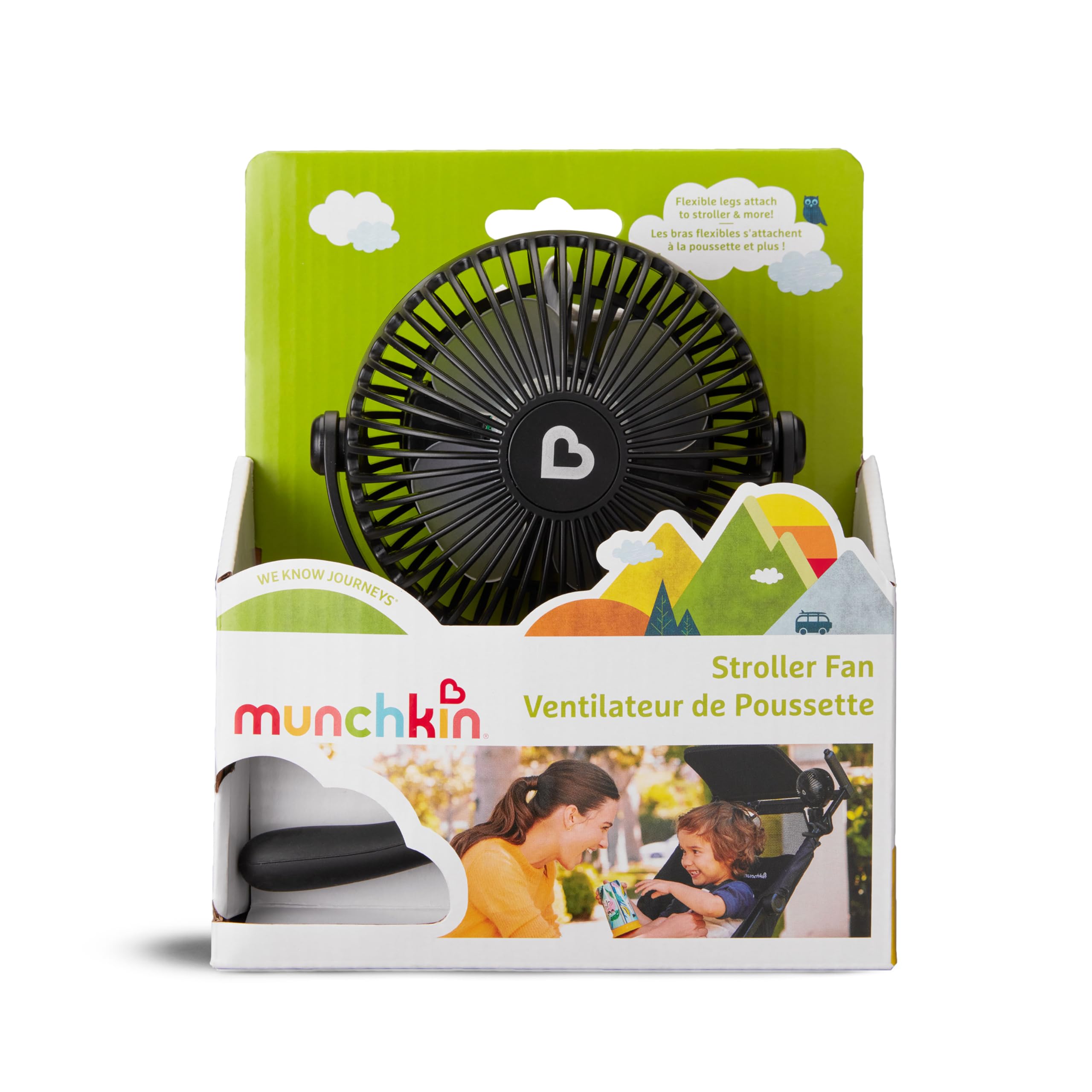 munchkin-ventilateur-de-poussette-portable-mini-360-4-vitesses-lumi-res-led-colo image 7