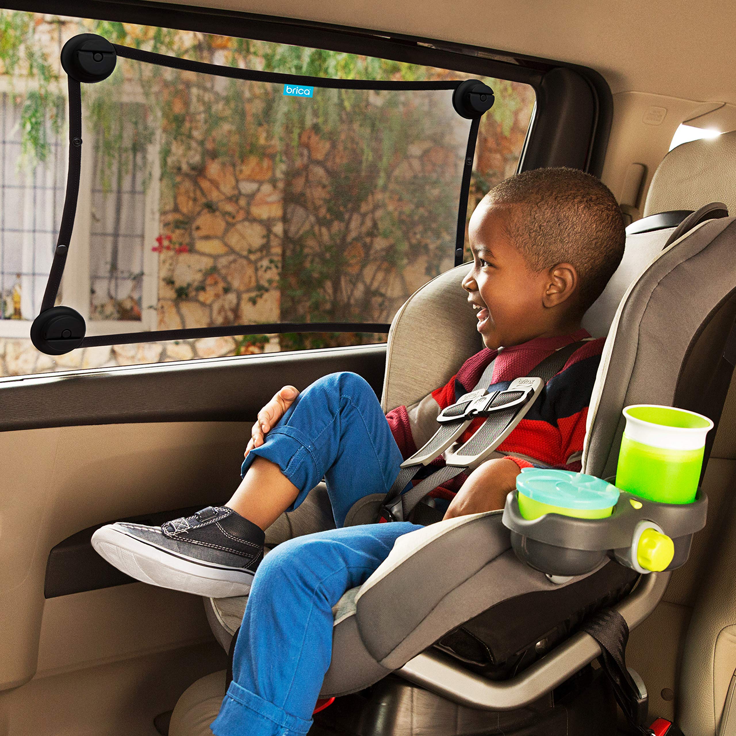 munchkin-pare-soleil-extensible-stretch-to-fit-pour-fen-tre-de-voiture-protectio image 2